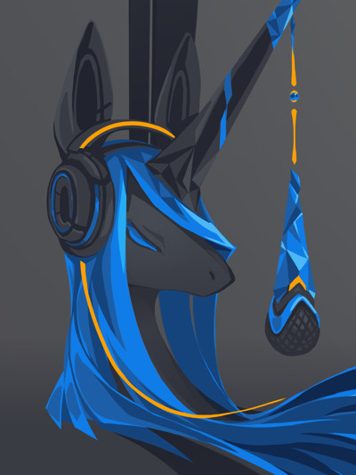 Azura the Broadcaster Unicorn