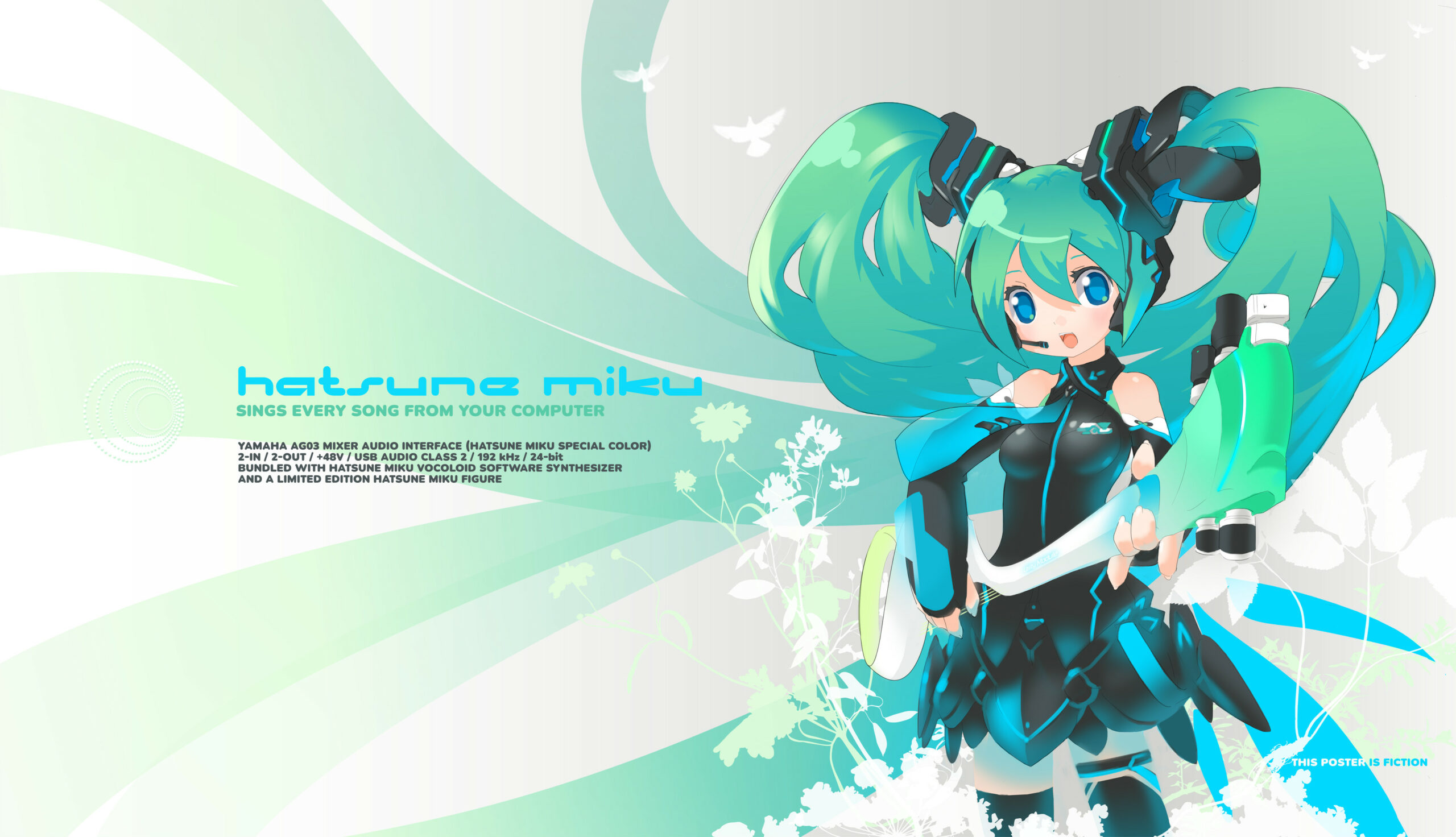 Hatsune Miku Fictional Hardware Poster – Tyson Tan